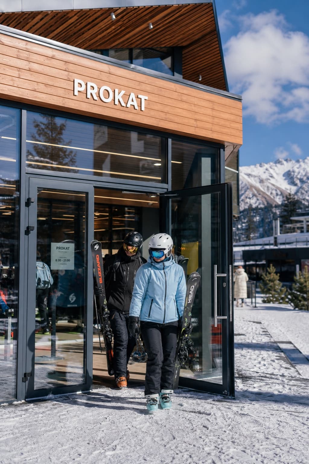 Shop entrance